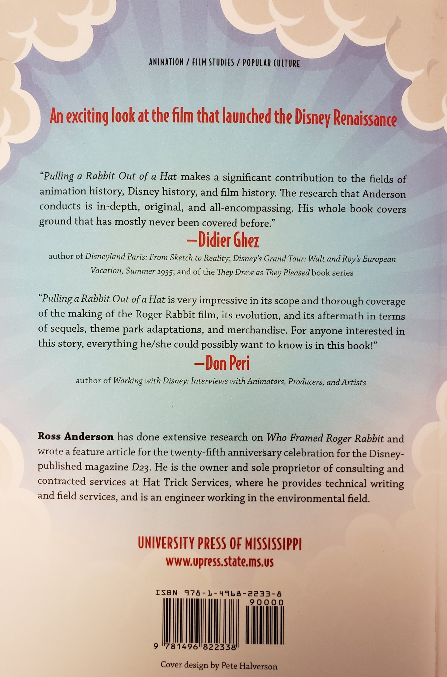 Pulling a Rabbit Out of a Hat The Making of Roger Rabbit by Ross Anderson book