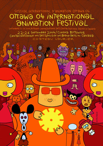 2004 OIAF Poster by Andreas Hykade