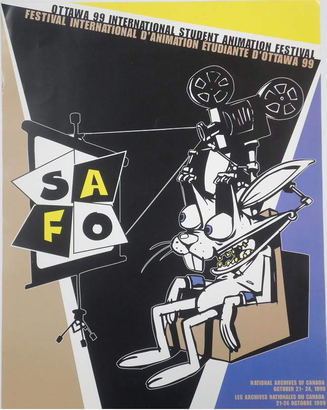 OIAF 1999 poster designed by Jonas Odell