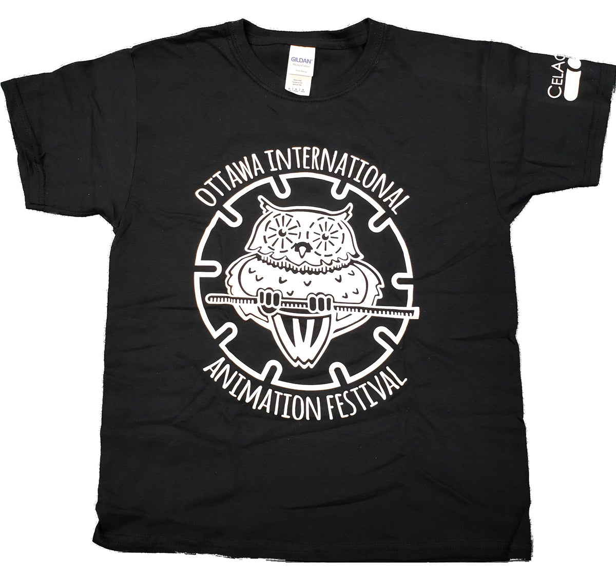 OIAF 2019 official youth t-shirt black