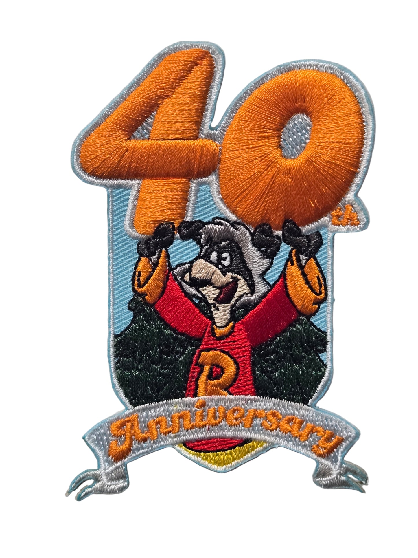 The Raccoons - 40th Anniversary Embroidered Patches