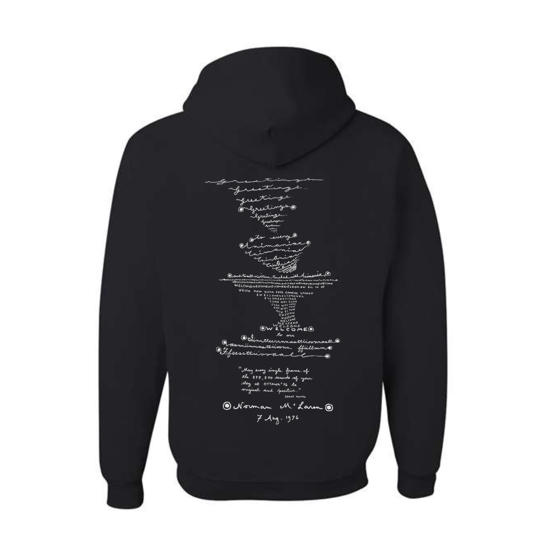 Ottawa '76 Retro Special Edition Hoodie (Black) - Standard/Unisex