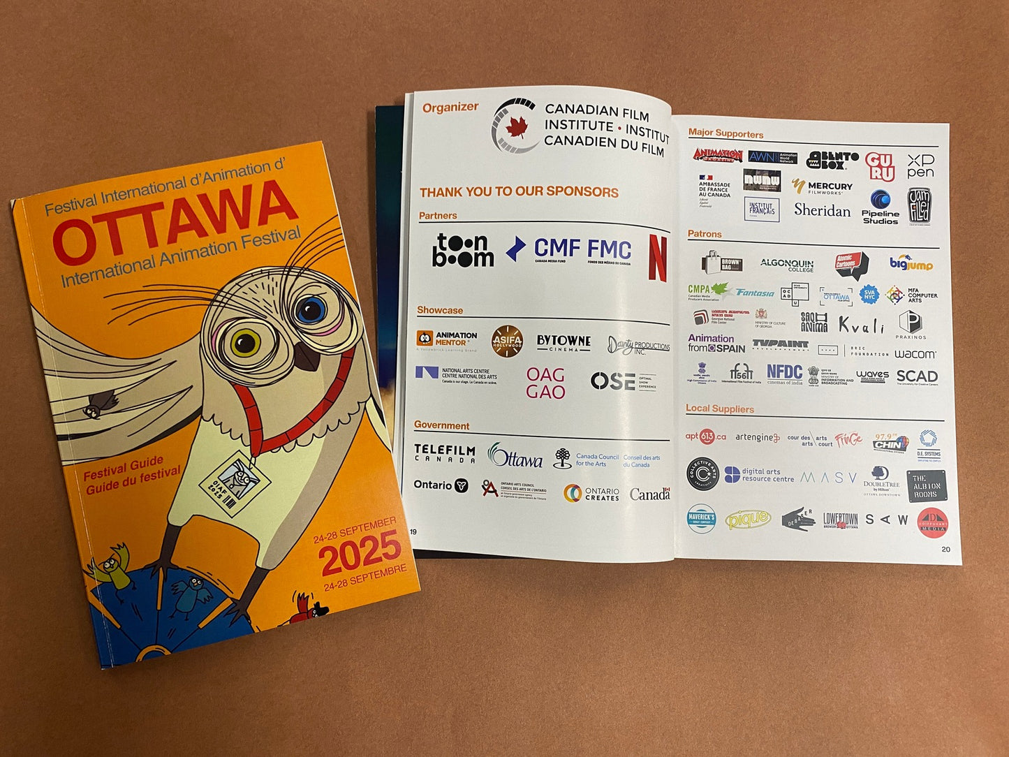 OIAF 2025 Program Book (physical)