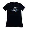 2013 OIAF Women's Boat T-shirt (Black)