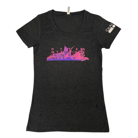 2014 David O'Reilly Women's T-shirt (Charcoal)