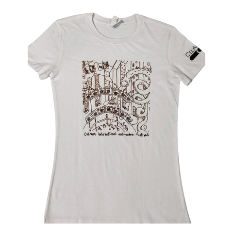 2015 Women's Hut Collective T-Shirt (White)