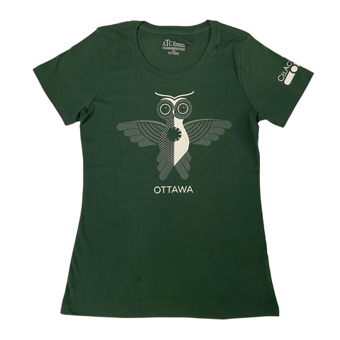 2016 OIAF Women's T-shirt (Forest Green)