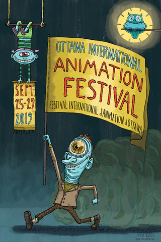 2019 OIAF Poster by Steve Angel