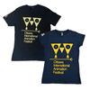 2023 OIAF Women's T-shirt (Black and Navy)