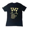 2023 OIAF Women's T-shirt (Black and Navy)