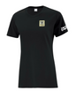 OIAF 2025 Fitted T-Shirt (Black, Light Blue, and Orange)