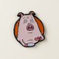 Animal Behaviour Todd the Pig pin