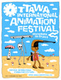 OIAF 2013 poster designed by Aaron Augenblick