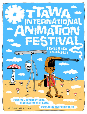 2013 OIAF Poster by Aaron Augenblick