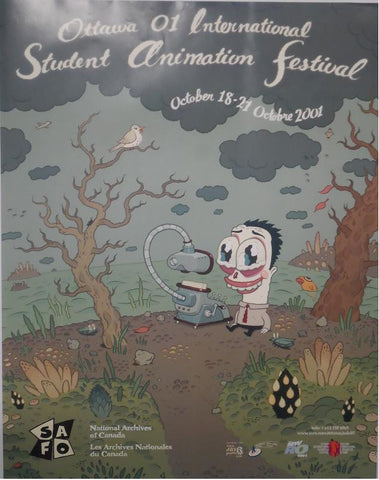 2001 OIAF Poster by David Cooper