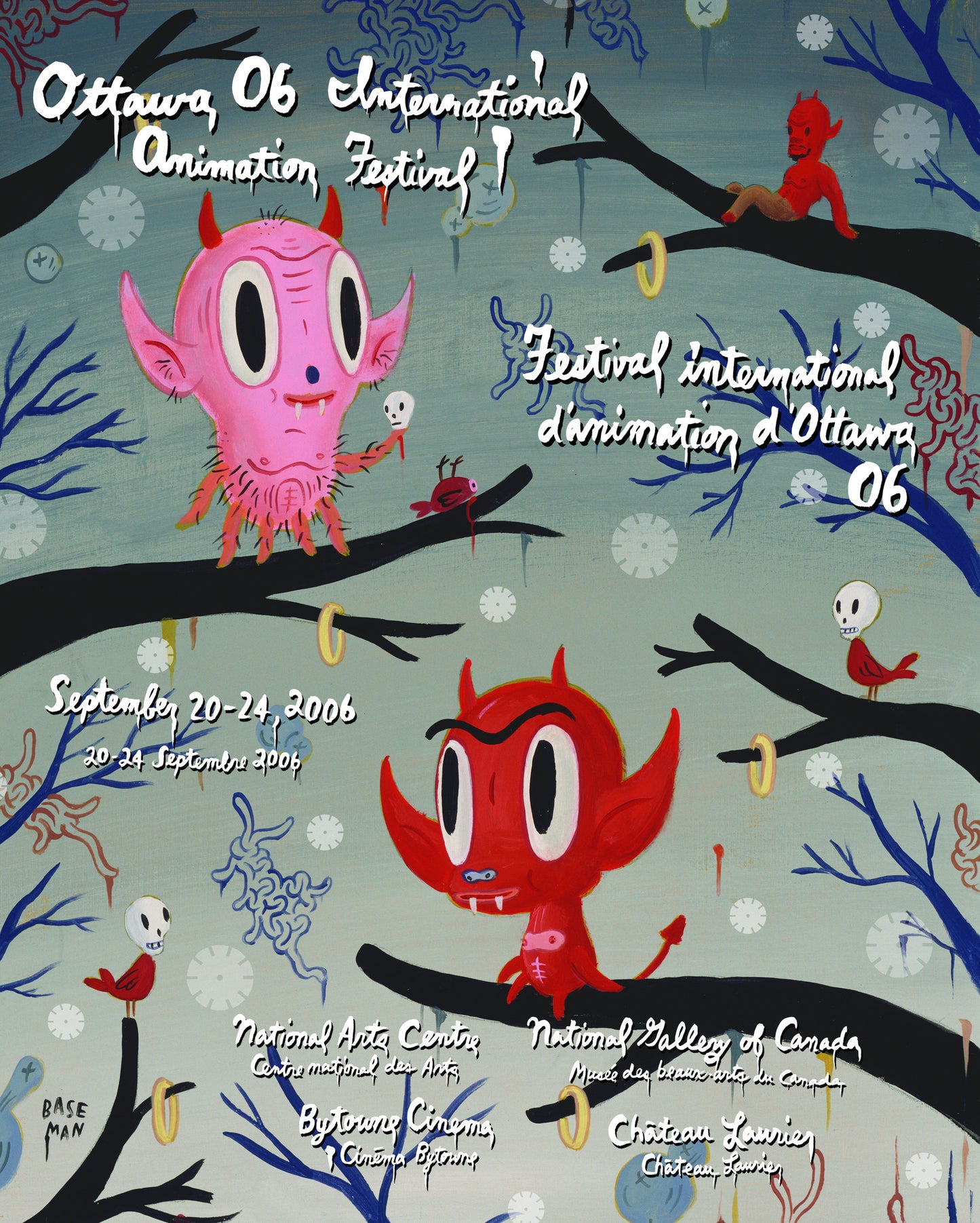 OIAF 2006 poster designed by Gary Baseman