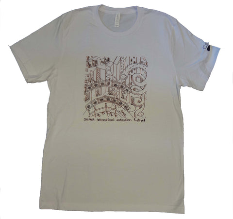 2015 Men's Hut Collective Tee (White)