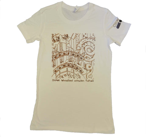 2015 Ladies Hut Collective Tee (White)