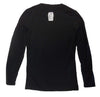 Bubba OIAF long sleeve t-shirt designed by Gary Leib women's black back