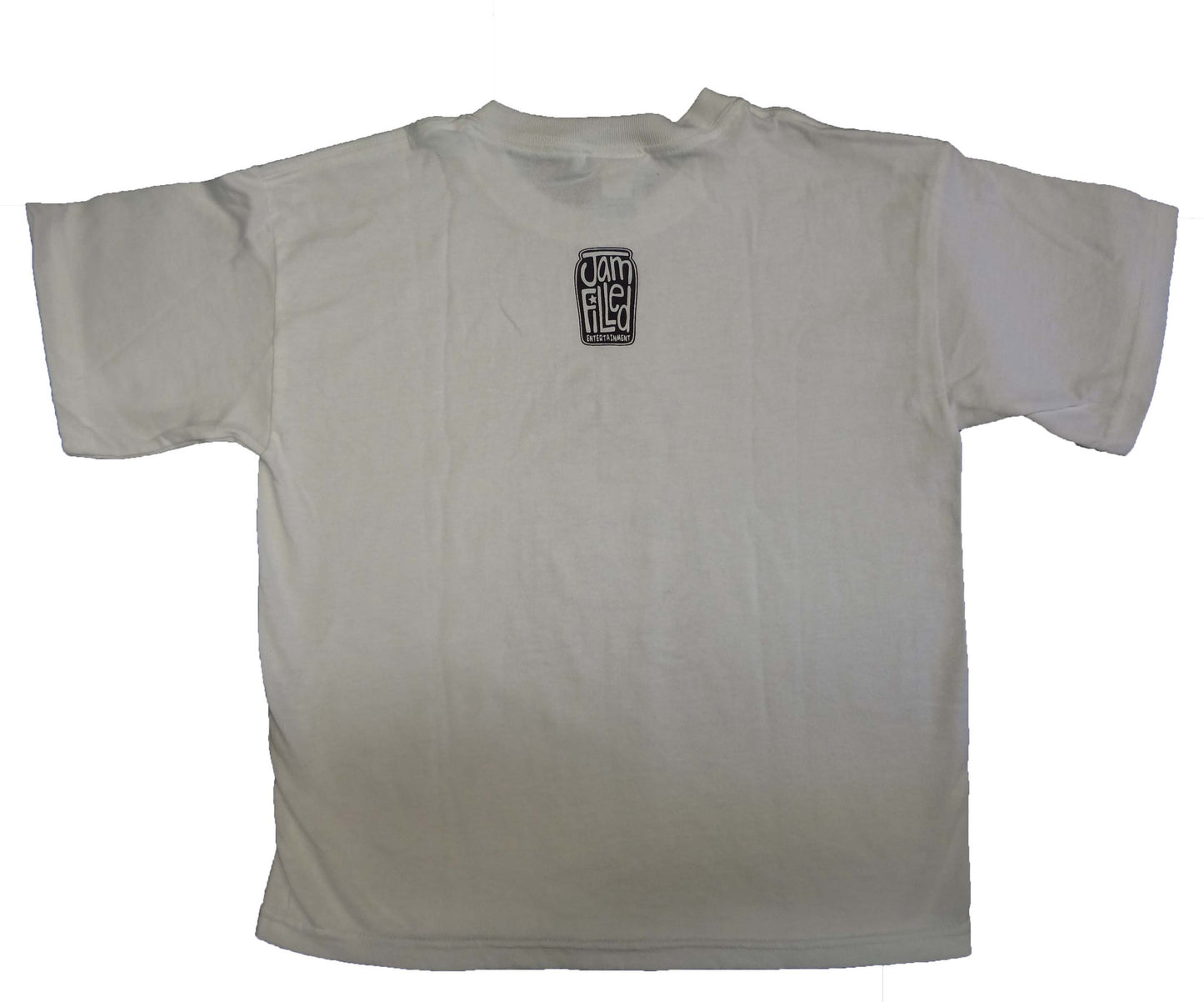 Bubba OIAF youth t-shirt designed by Gary Leib white back