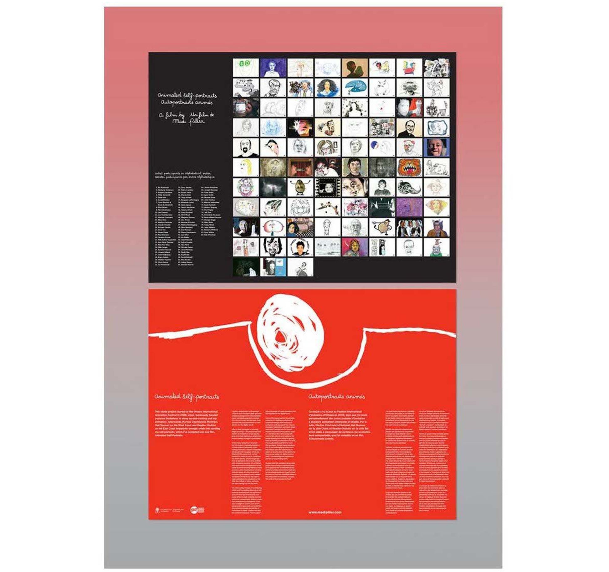 Animated Self-Portraits by Madi Pillar DVD and poster