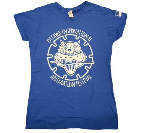 2019 OIAF T-shirt (Women's Royal Blue)