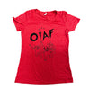 OIAF 2020 official women's t-shirt red