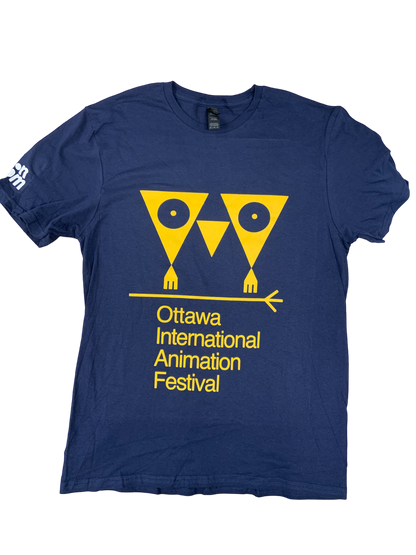 OIAF 2023 men's t-shirt blue