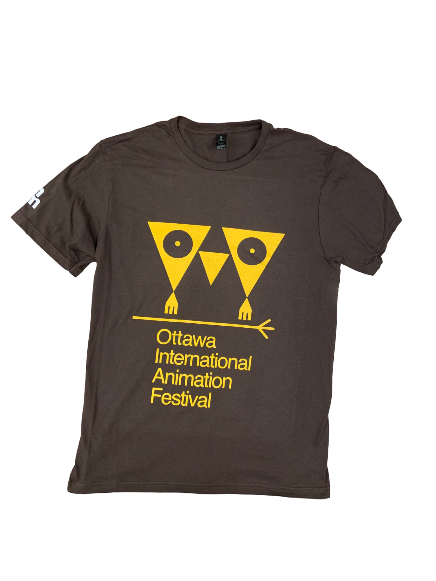 OIAF 2023 men's t-shirt brown