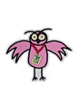 OIAF 2025 Pink Owl Sticker