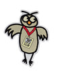 OIAF 2025 Gray Owl Sticker