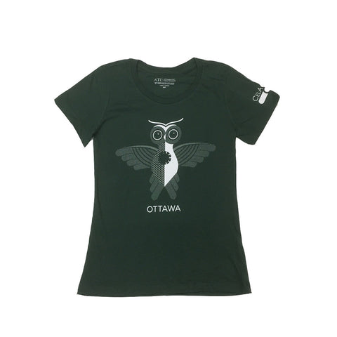 2016 OIAF Women's T-shirt (Forest Green)