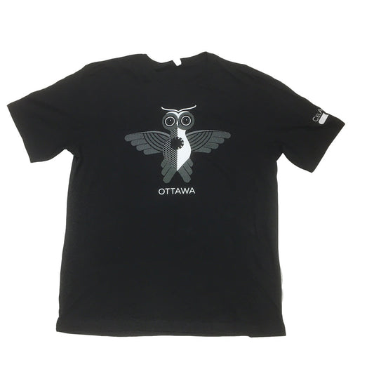 OIAF 2016 owl men's t-shirt black