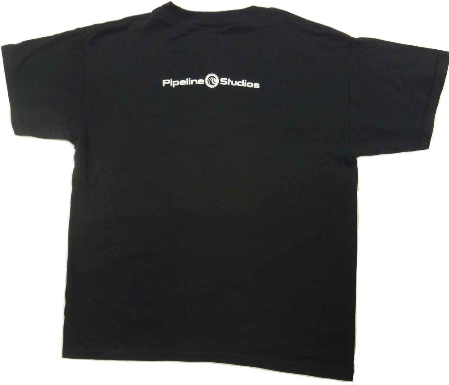 2013 OIAF Boat youth t-shirt designed by Pipeline Studios black back