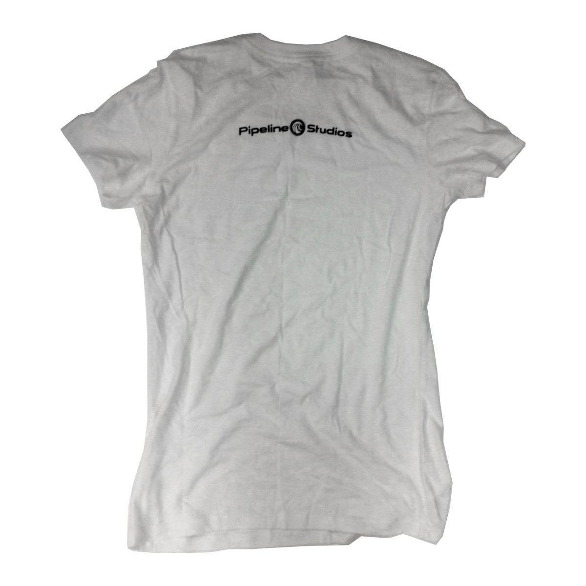 Boat OIAF 2013 women's t-shirt designed by Pipeline Studios white back