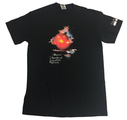 OIAF 2017 men's t-shirt black designed by Elyse Simard