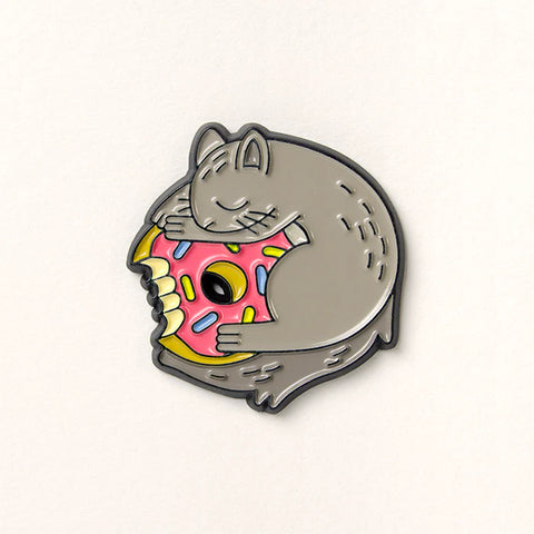 Squirrel Pin - Grey