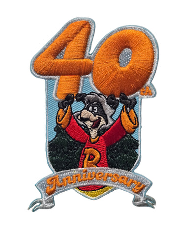 The Raccoons - 40th Anniversary Embroidered Patches