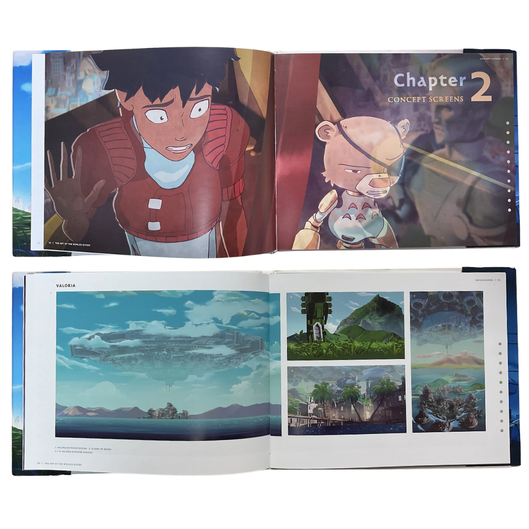 The Worlds Divide Artbook