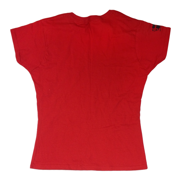 Vintage OIAF women's t-shirt red back