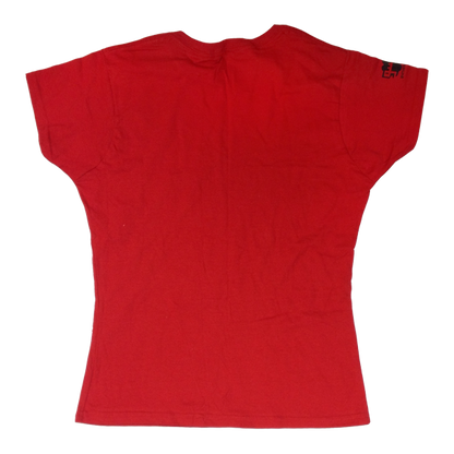 Vintage OIAF women's t-shirt red back
