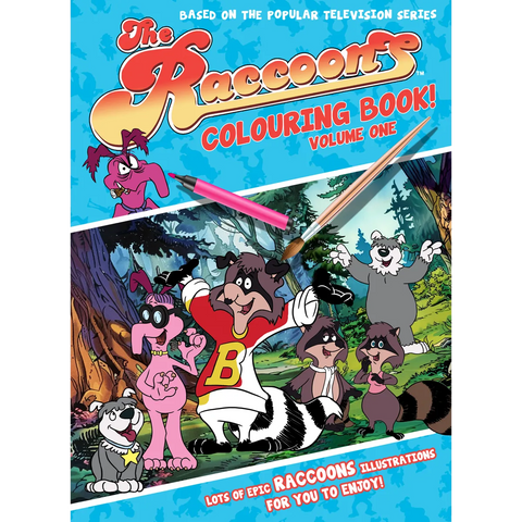 The Racoons - Colouring Book